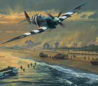 JUNO BEACH  - Commemorative Card