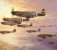 D-DAY THE AIRBORNE ASSAULT  GICLÉE CANVAS PROOF