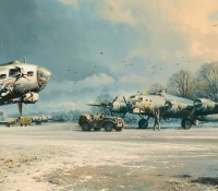 CLEARING SKIES <br> Thorpe Abbotts, Winter 1945