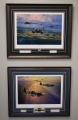 Skytrain to Normandy & Ace over Normandy - NOW FRAMED!