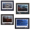 Framed Dambuster Pieces