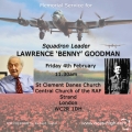 Benny Goodman Memorial Service - 4th February
