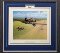 SPITFIRE SCRAMBLE <br> Framed Collectors Piece