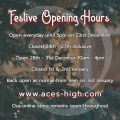 Festive Opening Hours