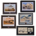 Framed multi-signed Luftwaffe pieces!