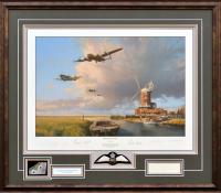 HOME AGAIN ENGLAND <br> Framed Collectors Piece