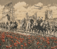 HEADING FOR THE FRONT <br> YPRES, SPRING 1915