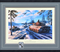 PEIPERS LAST ADVANCE <br> Framed Collector's Piece