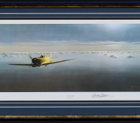 LONE SPITFIRE <br> Framed Collectors Piece