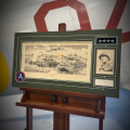 PATTON'S OWN - Commemorative piece including an ORIGINAL autograph!
