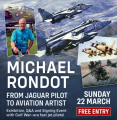 MICHAEL RONDOT | From Jaguar Pilot to Aviation Artist... Signing Event - Sunday 22nd March