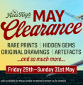 MAY CLEARANCE: Biggest Ever! Friday 29th - Sunday 31st